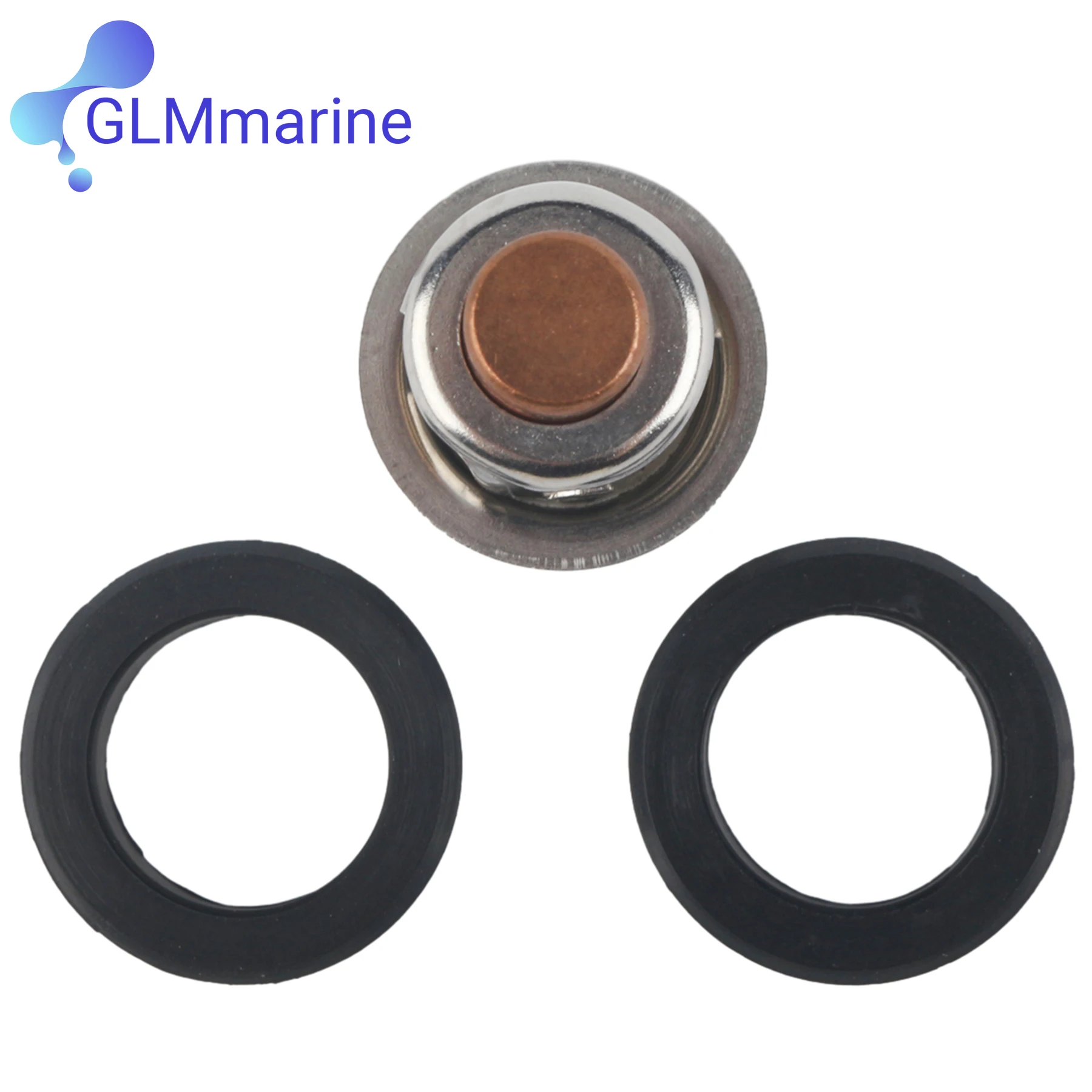 75692Q2 Thermostat 143°F / 62°C  for Mercury Marine V6 135 150 175 200 HP Outboard 75692T3 66850 75692 62981 Sierra 18-3672