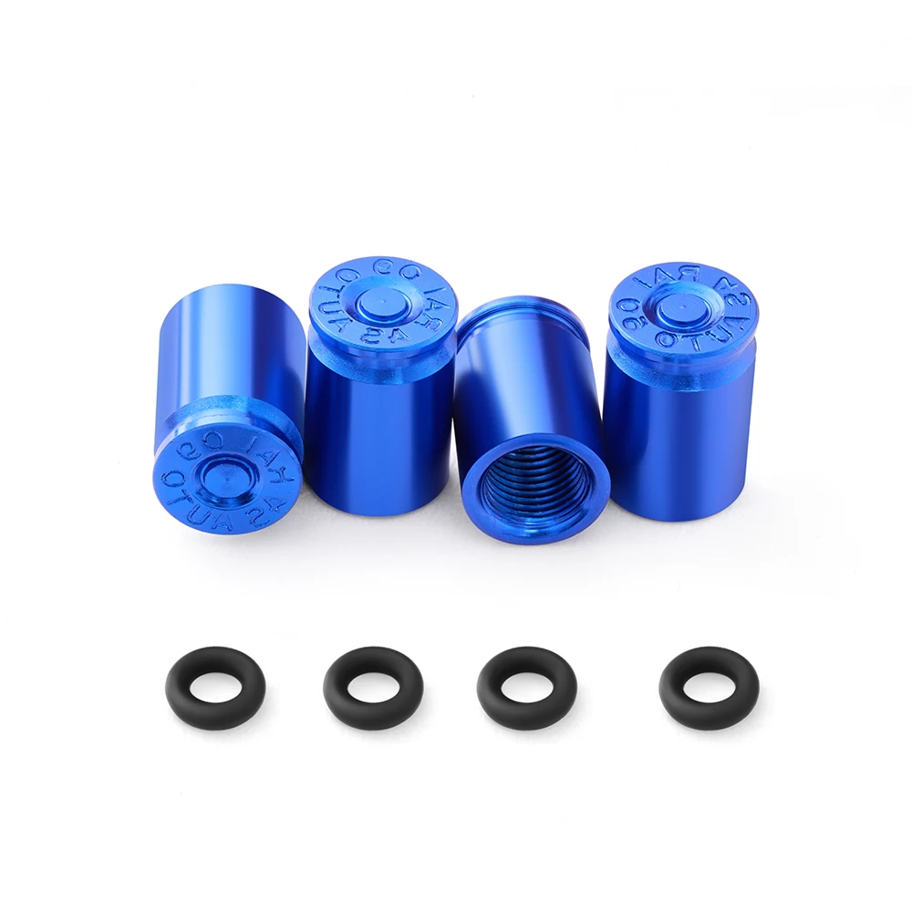 4PCS Car Wheel Tire Valve Caps Tyre Stem Covers Airdust Waterproof For Subaru Impreza Outback Sport GD GC 2001~2007 Accessories - view 5