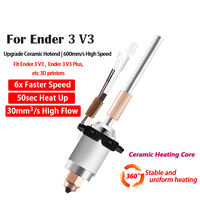 Ceramic Hotend for Creality Ender-3 V3 Ender 3 V3 Plus 3D Printer Parts 24V 65W Heating Core