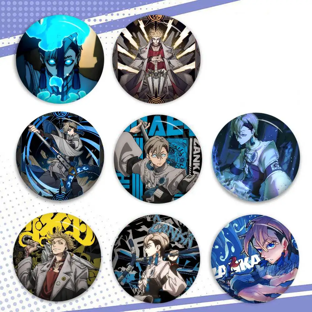 Klassische Manga-Anime G-Gachiakuta Zanka Tier-Broschen Lustige Anstecknadeln für Rucksack Kleidung Geschenk-Accessoire
