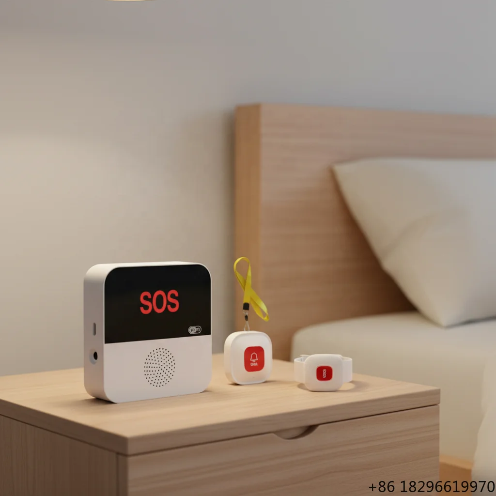 WiFi Smart 2.4G Smart APP Remote Control SOS Calling Alarm System Host Wireless Elder Care Emergency Panic Alarms
