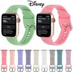 Disney minnie-Apple Watch用シリコンストラップ,バンド44mm 40mm 45mm 41mm 49mm 42mm 38mm 44 45mm,iwatch 8 7 4 5 6 ul3