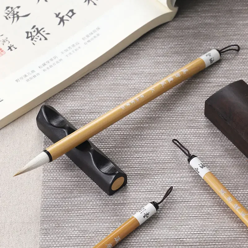 Multiple Hair Brush Chinese Ouyang Xun Regular Script Calligraphy Brush Running Cursive Script Brush Pen Chinese Calligraphy Pen
