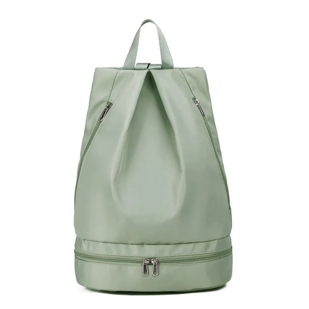 Water Wet Dry Separation Fitness Bag Foldable Waterproof Travel Handbag Portable Shoe Compartment Swimming Backpack Yoga