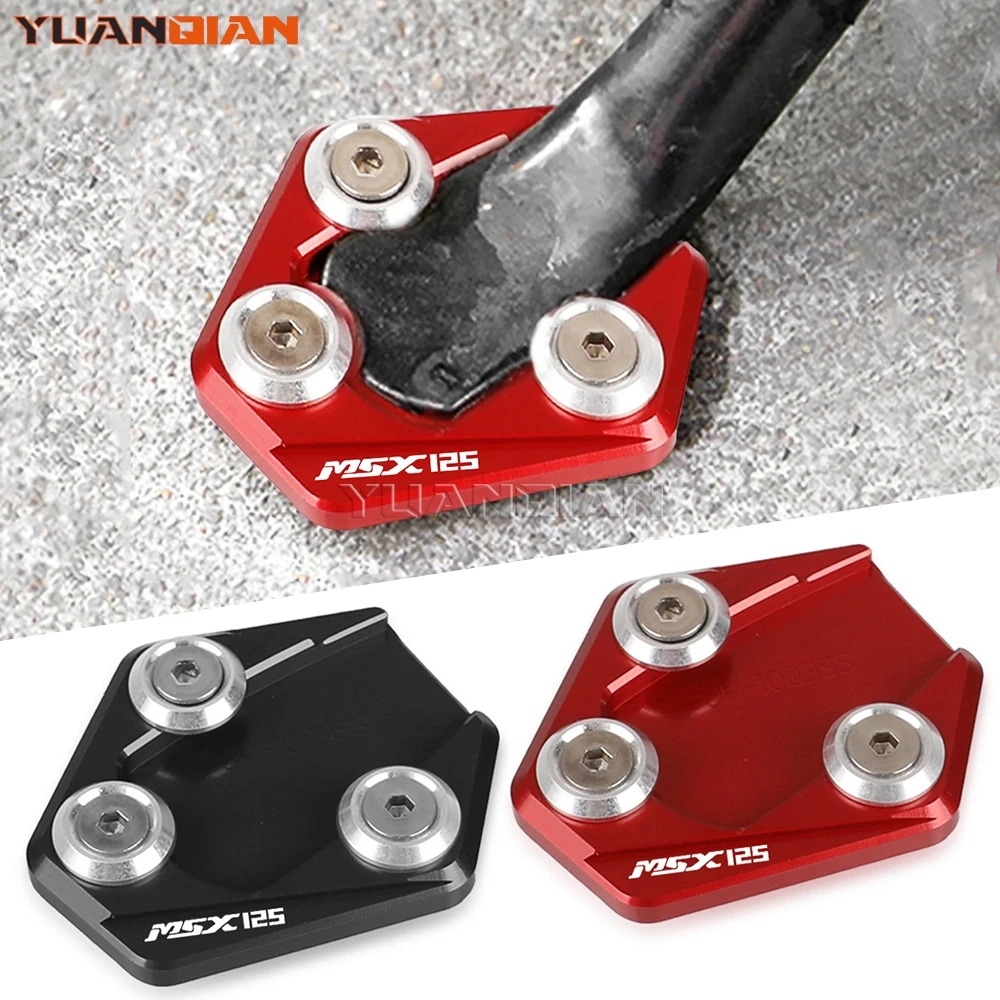 

For Honda MSX125 GROM125 MONKEY 125 ST125 DAX 125 2013-2025 Motorcycle Side Stand Enlarge Kickstand Enlarger Support Extension