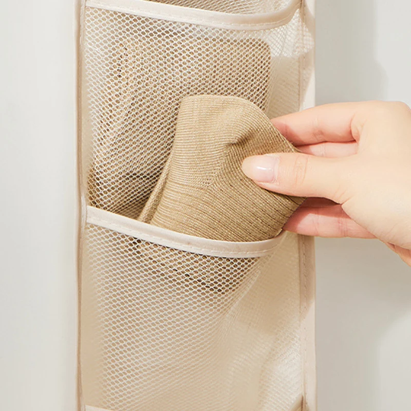 Underwear Storage Bag Behind The Door Hanging Bag For Panties Socks Storage Bag Wardrobe Organizer Underwear Organizer