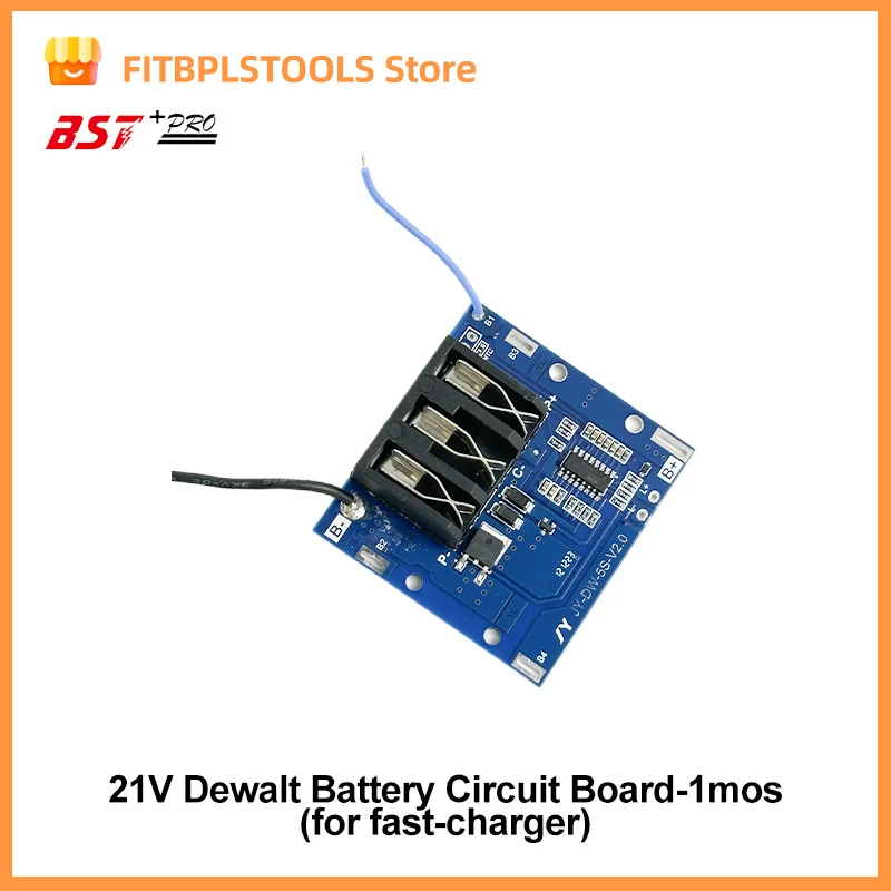 DC 21V  Lithium Battery Protection Board Electric Drill Wrench Angle Grinder Protection Board BMS battery packs 1MOS And 2MOS