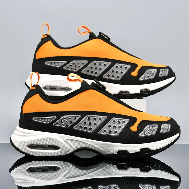 

Men's casual sports shoes new fashion comfortable four season versatile wear-resistant thick soled running casual sports shoes