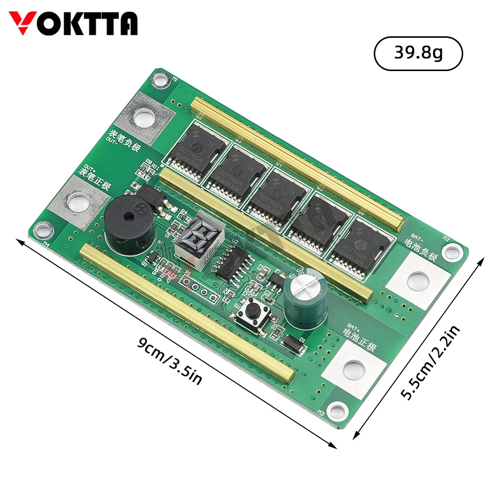 Placa de controle da máquina de solda a ponto digital 18650 placa de solda automática de bateria de lítio controlador inteligente do soldador a ponto