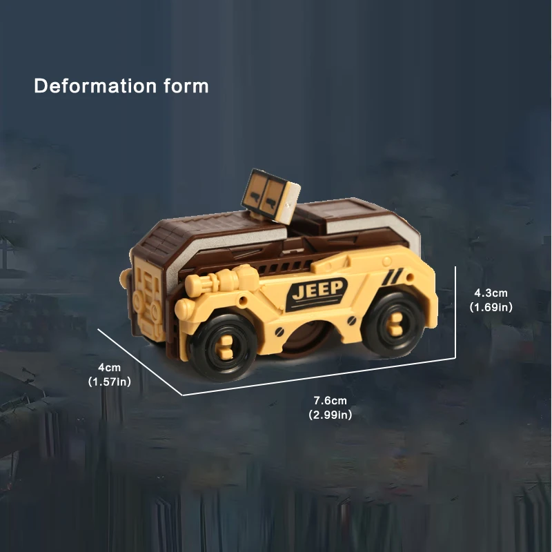 Tanque de coche deformado Fidget Spinner juguetes Fidget Spinner de mano juguetes de ventilación alivio del estrés para adultos Fidget sensorial Gyro regalo