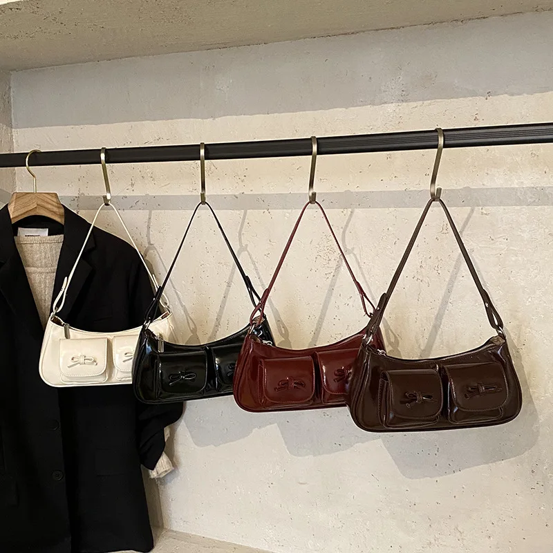 

2025 Korean Luxury Tote Bag for Women, Genuine Leather Multi-way Shoulder Crossbody Purse, Vintage Chic Bag for Work & Dating