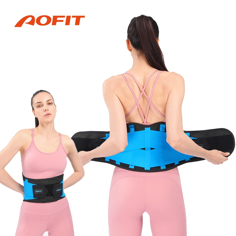 Спортивный поддерживающий пояс для спины AOFIT, Ортопедический Корсет для мужчин и женщин, поясничный бандаж, Защита позвоночника, декомпрессионный