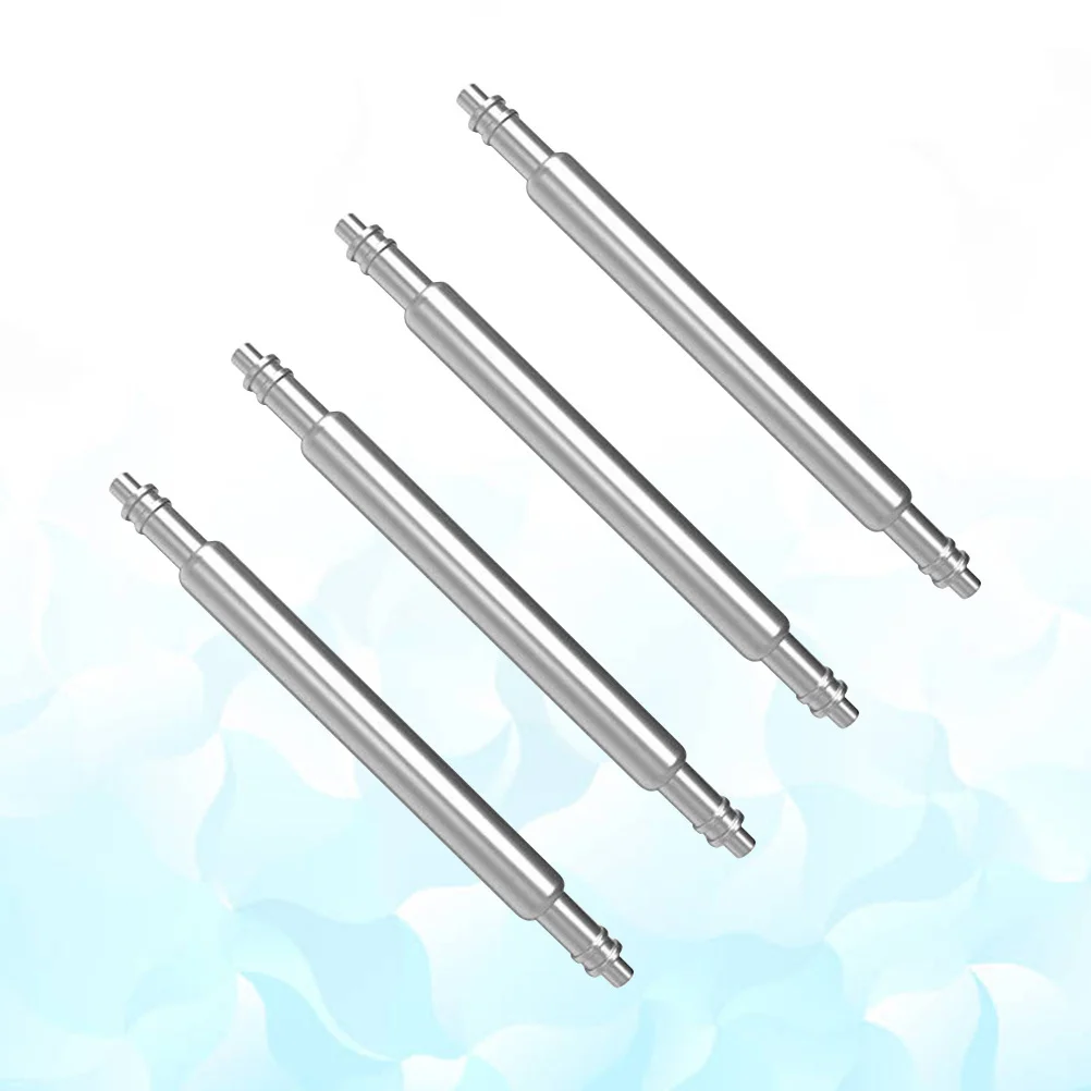 4pcs 22Mm Stainless Steel Band Spring Bars Repair Tool For Easy Removal Installation Watch Straps Connecting Pin Remover