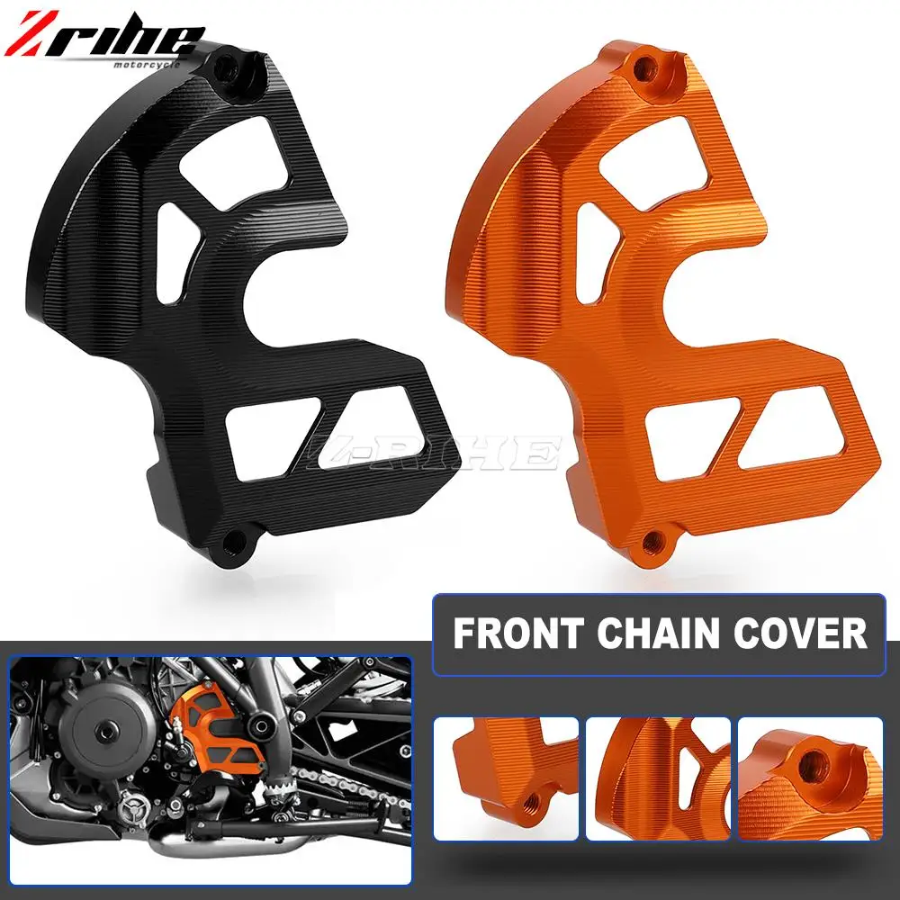 Motorcycle Front Chain Sprocket Cover Guard Case protection For 1290 Super Adventure T 2017 1290SUPER ADVENTURE ADV 1290ADV