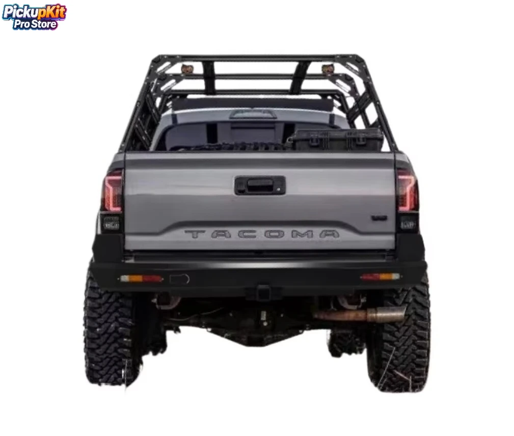 

Steel Rear Bumper for Tacoma Pickup Crash & Corrosion Resistant