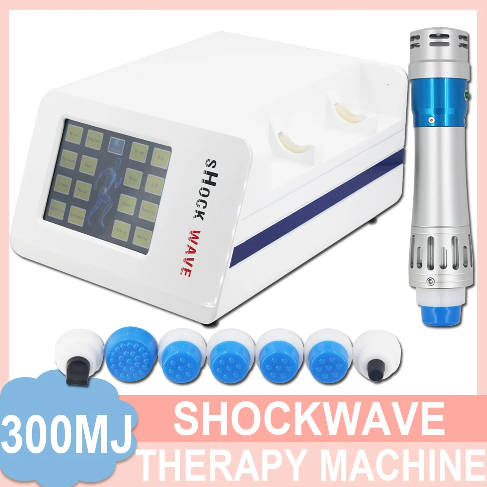 

Professional 300MJ Shockwave Therapy Machine Body Relax Physiotherapy Shock Wave ED Treatment Effective Pain Relief Massager