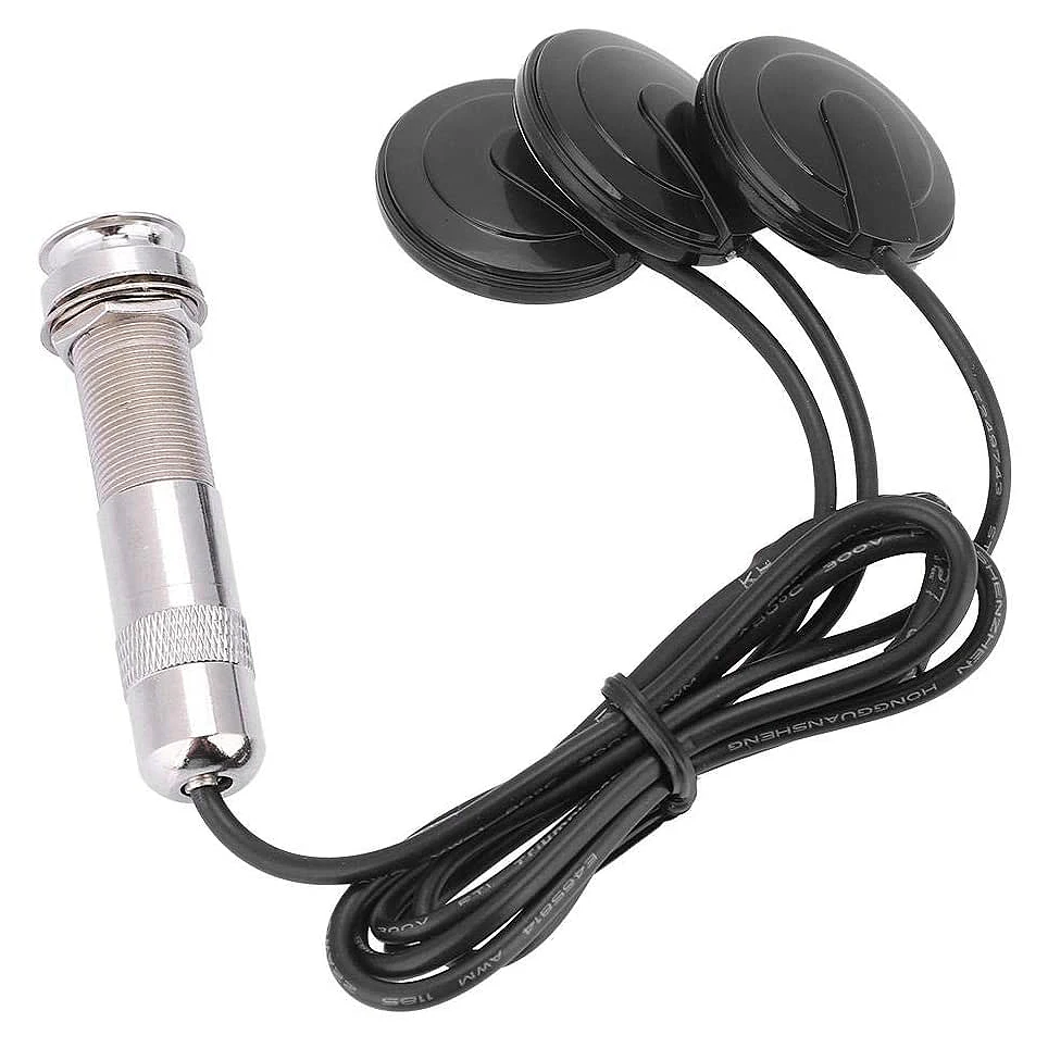 어쿠스틱 기타 픽업 변환기, 우쿨렐레 만돌린 악기, 3x 피에조 픽업