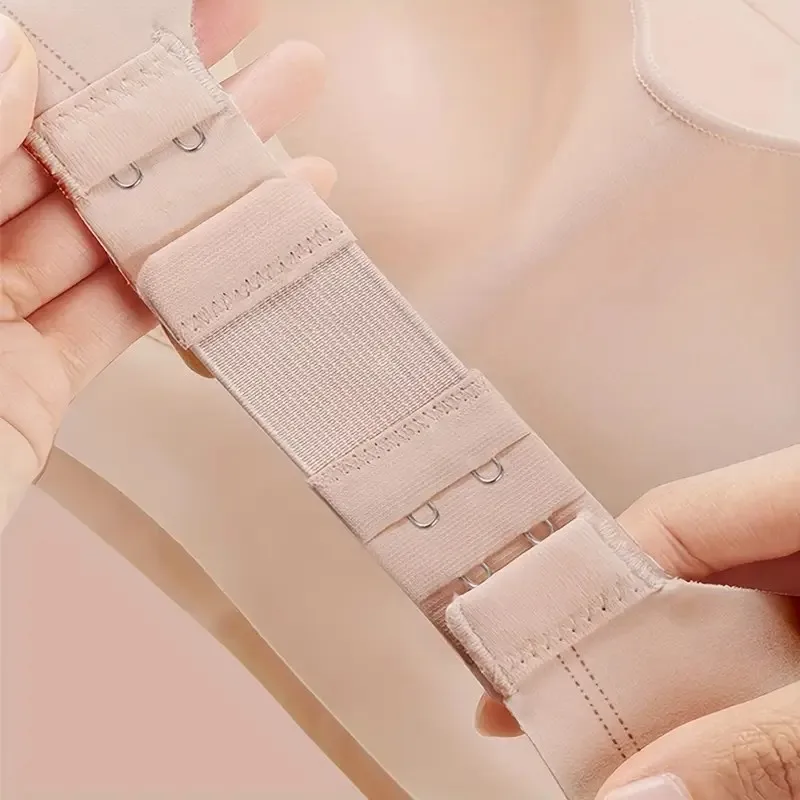 12 وصلات حمالة صدر قابلة للتعديل - تصميم 2/3/4 خطاف، قماش مطاطي ناعم، مناسبة لحمالات الصدر، قمم السباحة، ملابس السباحة - أشرطة تمديد الملابس الداخلية النسائية، توفر دعمًا وملائمةًا #4