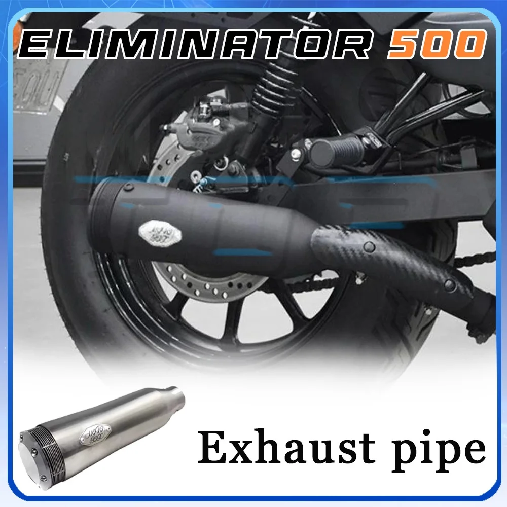 

Выхлопная труба ELIMINATOR 500 с глубоким резонансным звучанием на средних частотах, односторонняя, с одним выходом, 500 ELIMINATOR.