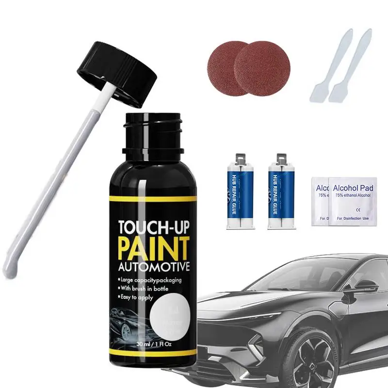 

Car Wheel Paint Restorer Car Paint Scratch Remover Tool Rim Paint Polish Kit Wheel Repair Kit For Travel Car Wheel Car Wheel