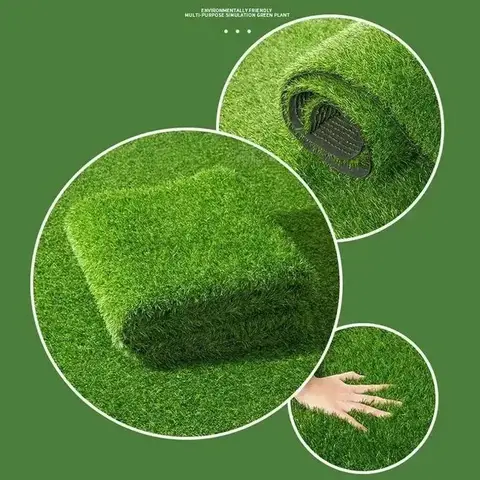synthetic fake grass rug with plastic backing artificial turf mat pet dog mat indoor outdoor garden home decorative lawn
