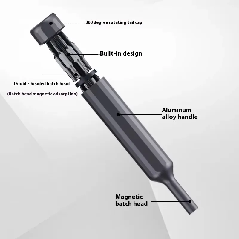 For 27 in 1 Mini Dual-purpose Portable Precision Screwdriver Set Plum Blossom U-Shaped Y-Shaped Industrial Steel