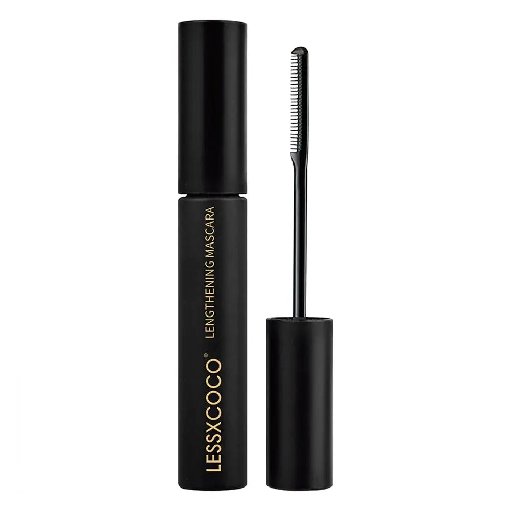 Mascara impermeabile Mascara allungante a lunga durata spesso Cosmetici per ciglia Maquillage Femme Curl Asciugatura rapida e naturale P2D5