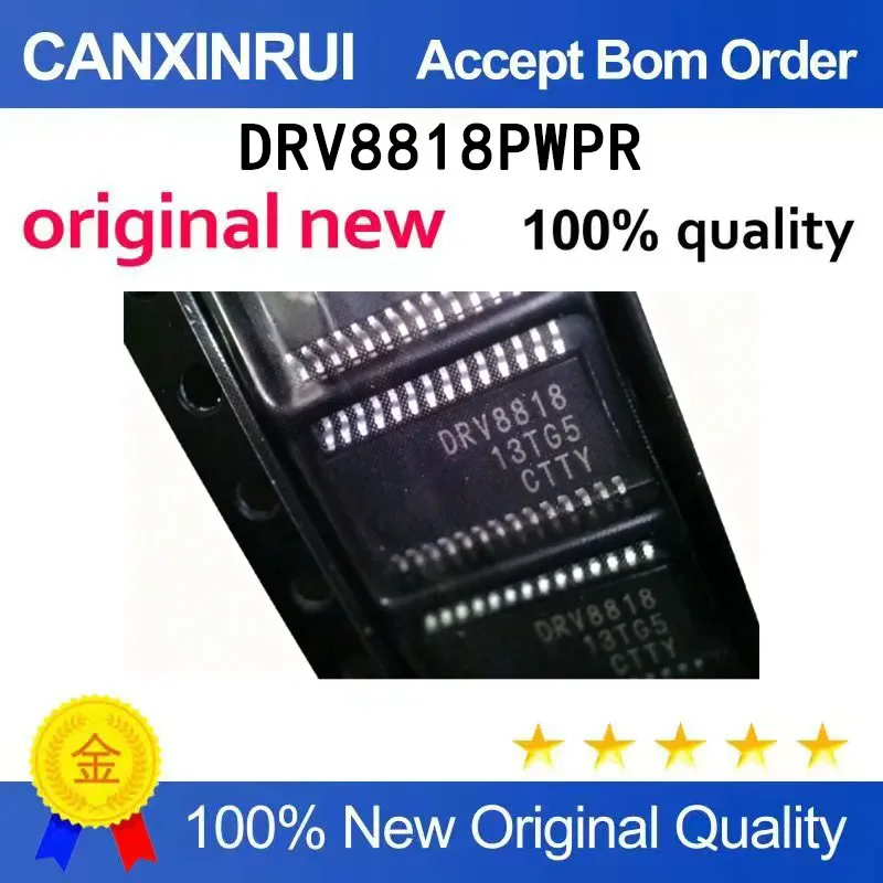 (5-100 PCS) New original DRV8818PWPR DRV8818 HTSSOP-28 audio amplifier chip in stock