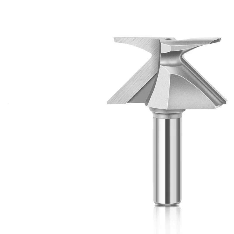 R18 R30 Arc Bending Integrated Forming Router Bit, Woodworking Milling Cutter for Wooden Door & Wall Cabinet, No Filling & Wood