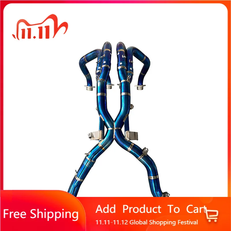 

STLF For Motorcycle Exhaust System Stainless Steel 304 Exhaust Pipe