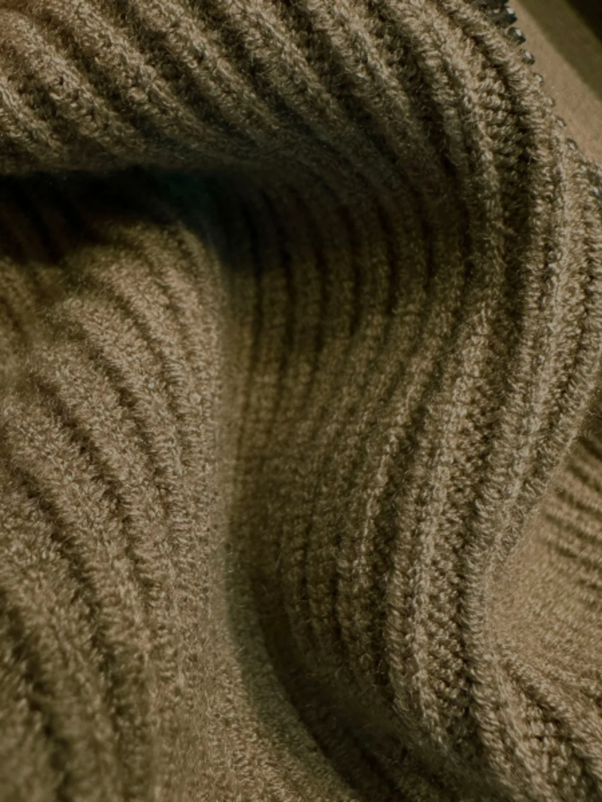 Faionable Urban Men's Knitted Cardigan Pure Color Stand Collar All-Match Autumn Winter New Arrival High End Simple Design S...