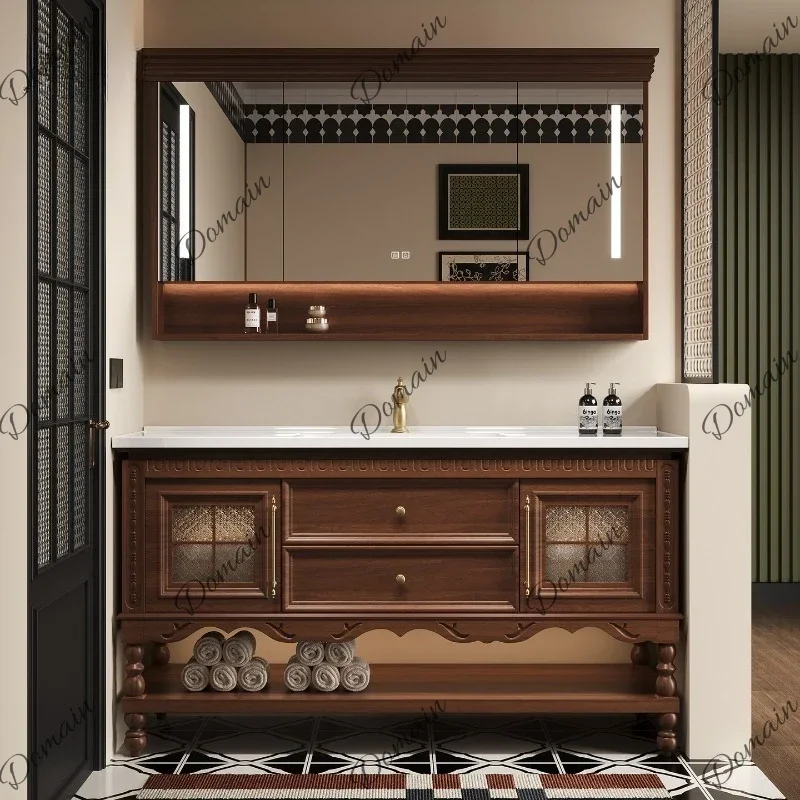 VVB Gadgets Storage Bathroom Cabinet Mirror Accessories Floor Dressers Makeup Cupboard Display Modern Archivadores Home Furnitur
