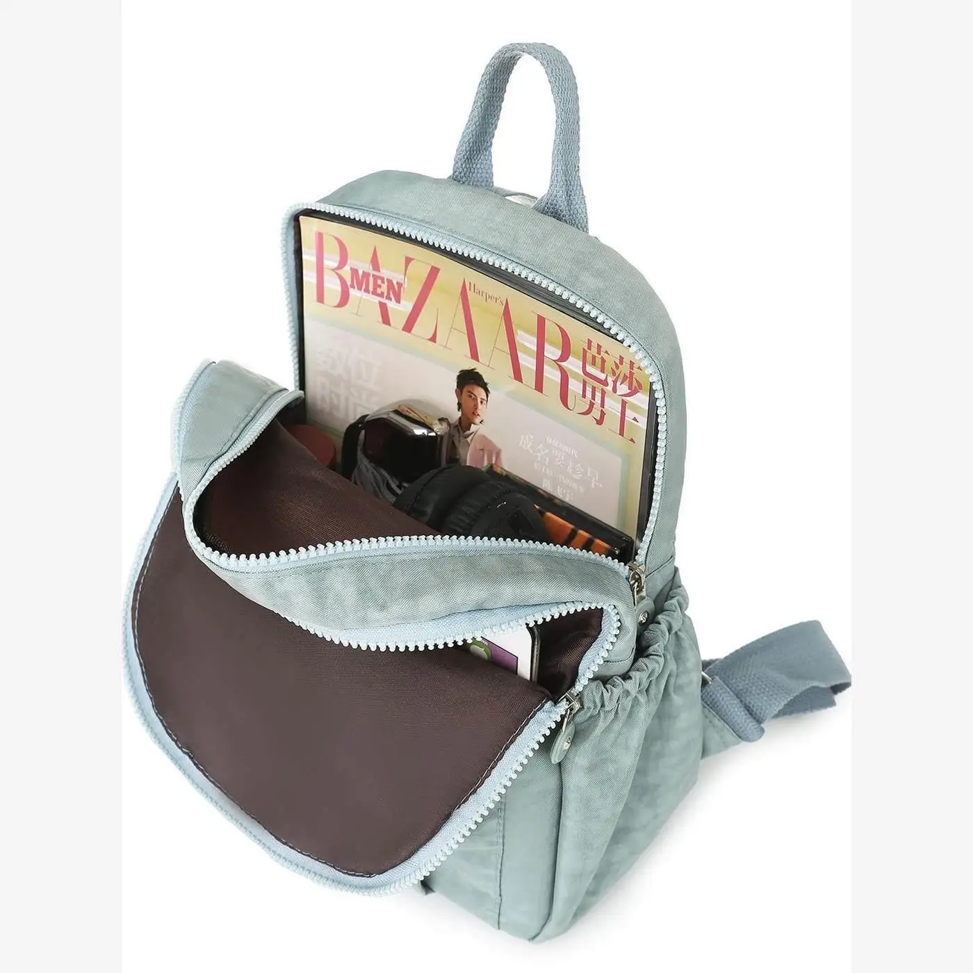 Lightweight Travel Oxford Cloth Women's Backpack Fashionable Versatile Outdoor Bag Durable Water-Resistant Shoulder Bag