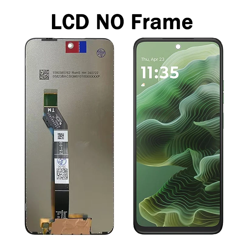Ekran 6.72' do Motorola Moto G35 LCD + Zespół Digitizera z Ekranem Dotykowym, Zamiennik do Moto G35 XT2433-4 LCD — zdjęcie produktu 5