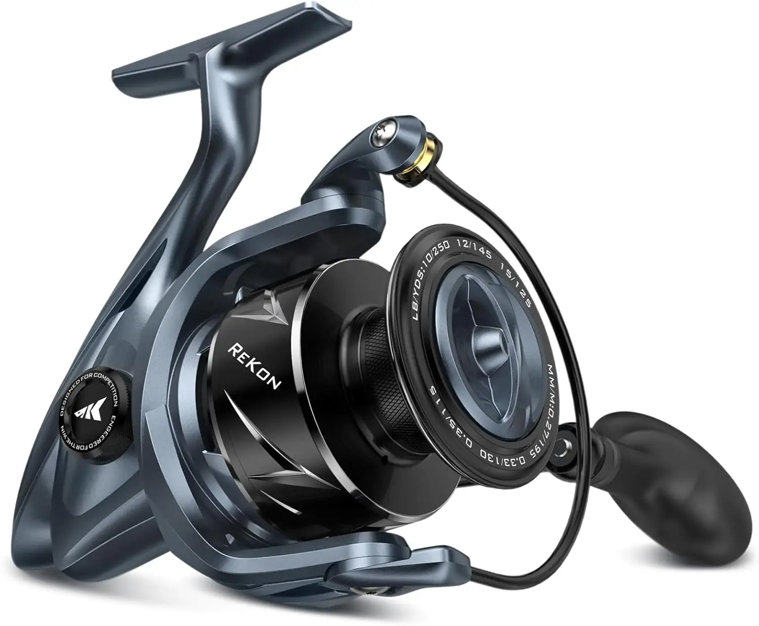 

Saltwater Spinning Fishing Reel with Up to 55LBs Max Drag, Water-Resistant NyliTech Body and Corrosion-Resistance Bearing System