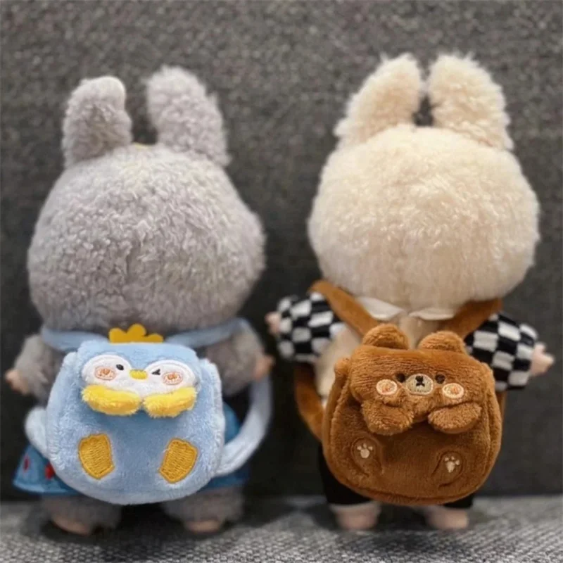 Mini mochila para muñeca de peluche, accesorios lindos