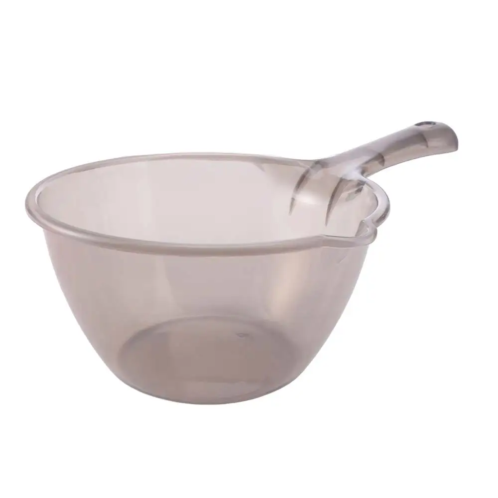 Practical Plastic Water Ladle Large Capacity Thickened Water Scoop Transparent Bath Water Spoon Bathroom