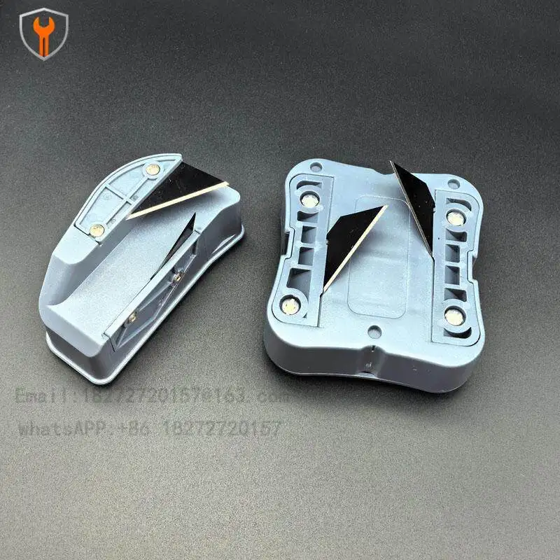 Composite phenolic board air conditioner duct production tool aluminum foil foam PVC special extruded board push knife