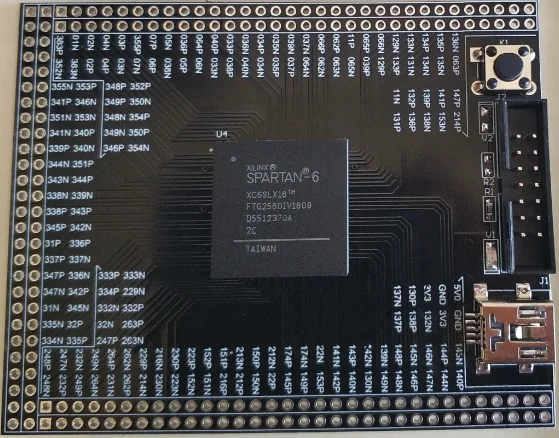 Xilinx FPGA Development Board Spartan6 XC6SLX16 XC6SLX25 Core Board Minimum System Board