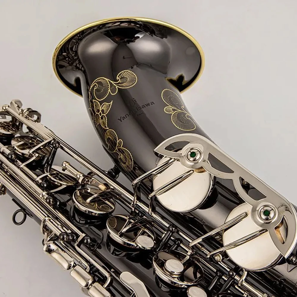 Classic tenor saxophone in B flat key W037 Jazz Musical Instrument Japanese Craft Manufacturing Professional Playing Band Access