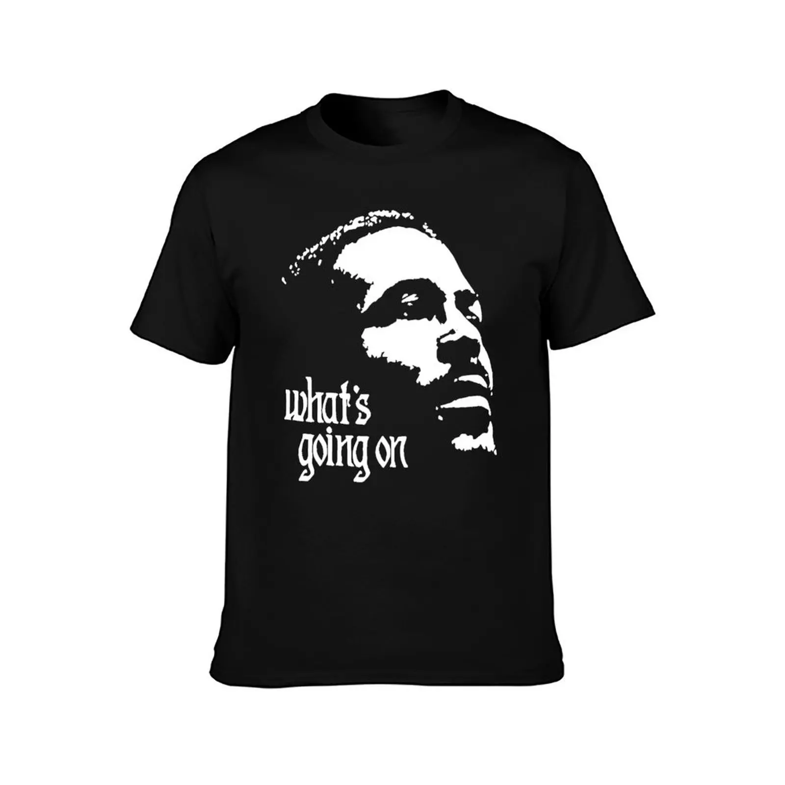 Gift Idea Marvin Gaye Whats going On Classic T-Shirt Holiday All Match T-Shirt