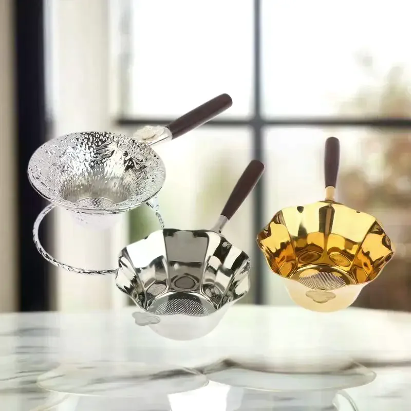 المطرقة منقوشة الأسماك مصفاة شاي الشاي الملحقات المعدنية الشاي تصفية شبكة سبيكة فاصل اكسسوارات المطبخ #3