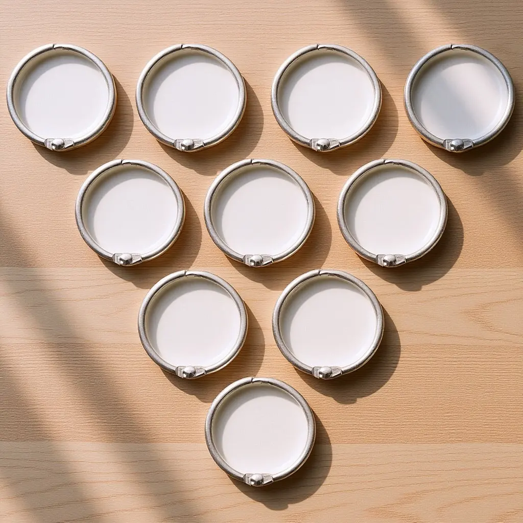 

20 шт. металлических кольцевых переплетных колец, компактные кольца для книг, для блокнотов, индексных карточек, мемо-календарей, брелоков, инструмент для скрапбукинга