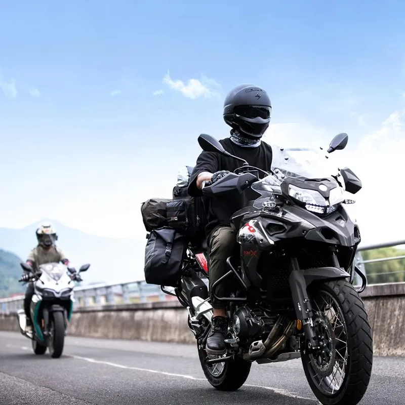 Porta-bagagens de viagem para carro, porta-malas oculto de luxo para motocicleta