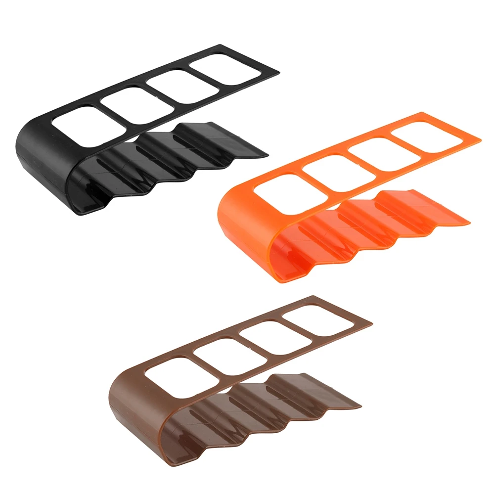 Remote Control Storage Rack Desktop Plastic Phone VCR DVD TV Step Remote Control Holder Storage Rack Organizer
