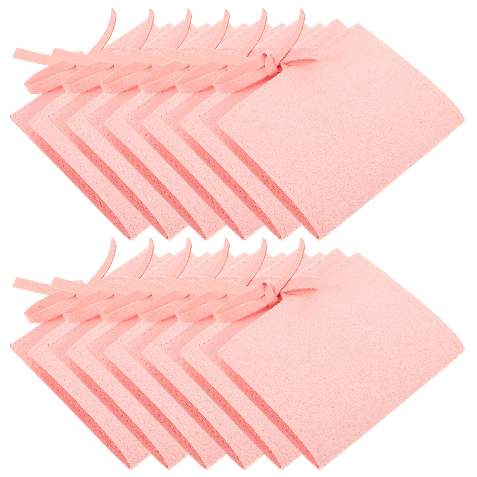 

12Pcs Jewelry Storage Drawstring Pouches Soft Fabric Bags for Necklace Ring Organizer Travel Small Cloth Bags Velvet Mini Pouch