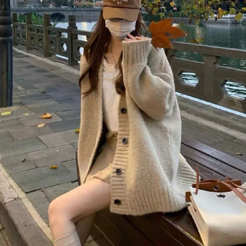 New Turtleneck Clothes Casual Autumn Winter Woman Tops Outerwear Long Sleeve Sweaters Cardigan Jumper Knitted Sweater Women