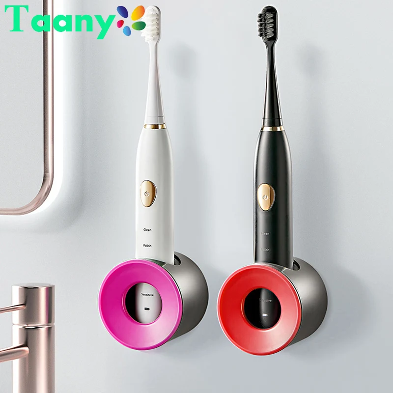 Electric Toothbrush Holder Wall Self-adhesive Storage Base Stand Shaver Kids Tooth Brush Storage Rack Bathroom Accessories