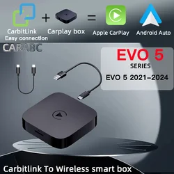 DR EVO 5 evo 4 CARABC carbitlink phonelink easy connection to Wireless carplay adapter Android auto smart box carbit car paly