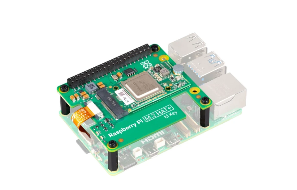 Raspberry Pi 5 AI Kit, 26 TOPS 13 TOPS, Hailo AI Acceleration